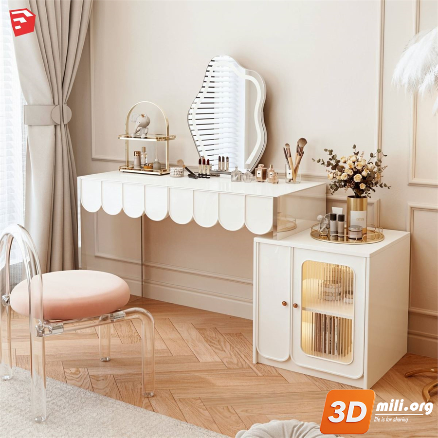 Dressing Table Skp Files 